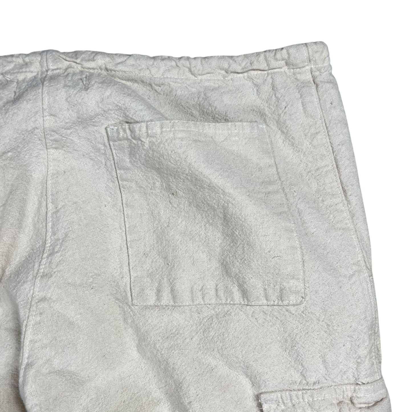 Vintage 90s Green Babilon hemp products baggy cargo pants (L)