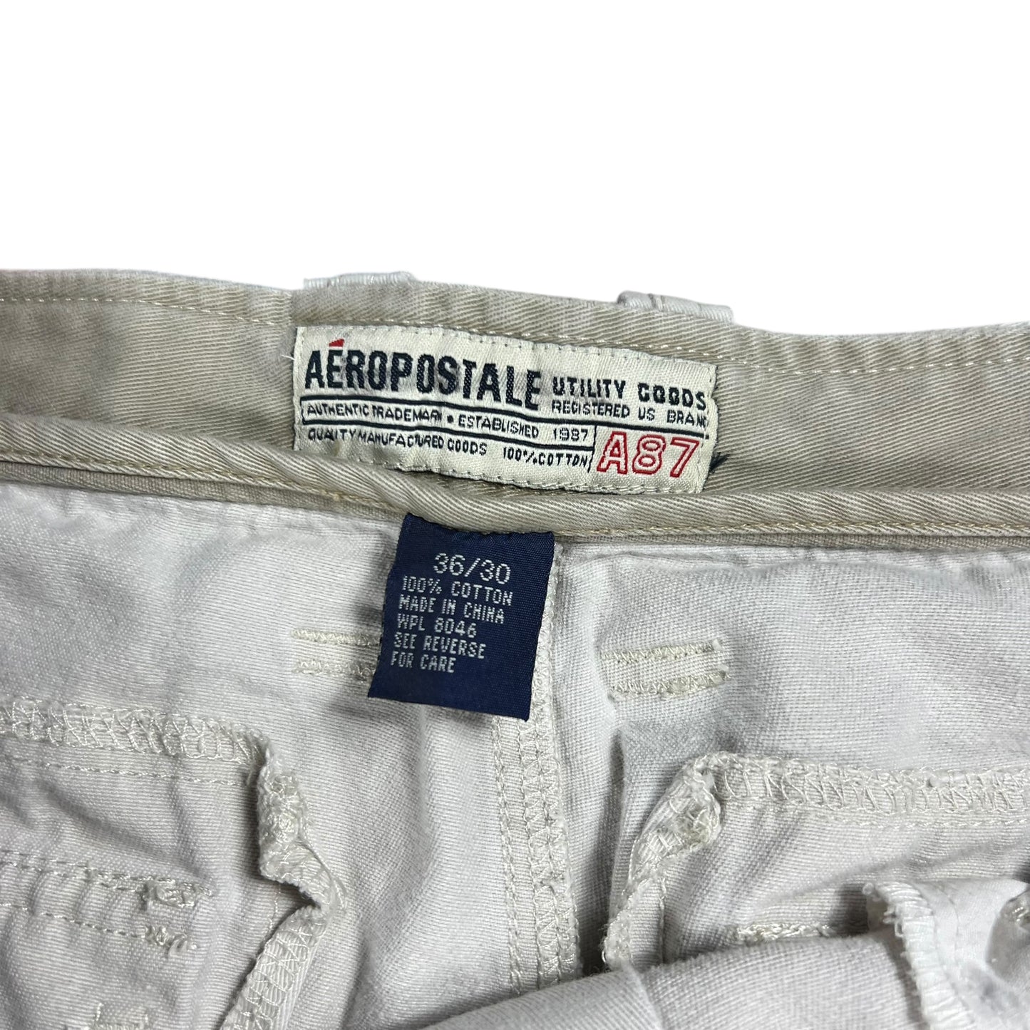 Vintage Y2K Aeropostale Utility Goods 87 baggy cargo pants (36x29)