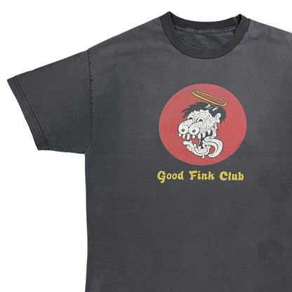 Vintage 90s Rat Fink Ed Big Daddy Roth Good Fink Club faded tee (XL)