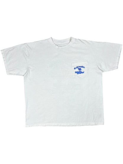 Vintage 1996 Camel Cigarettes groove blender pocket tee (L/XL)