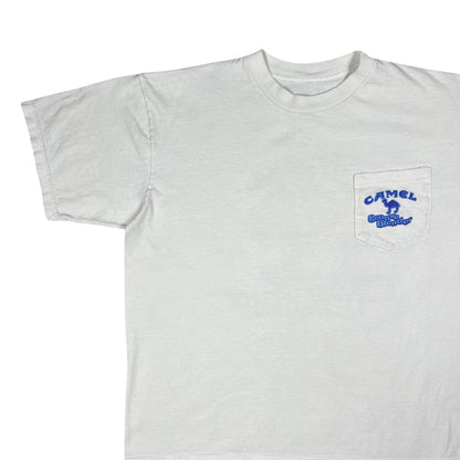 Vintage 1996 Camel Cigarettes groove blender pocket tee (L/XL)