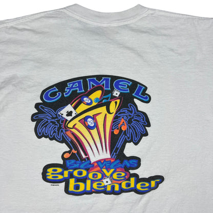 Vintage 1996 Camel Cigarettes groove blender pocket tee (L/XL)