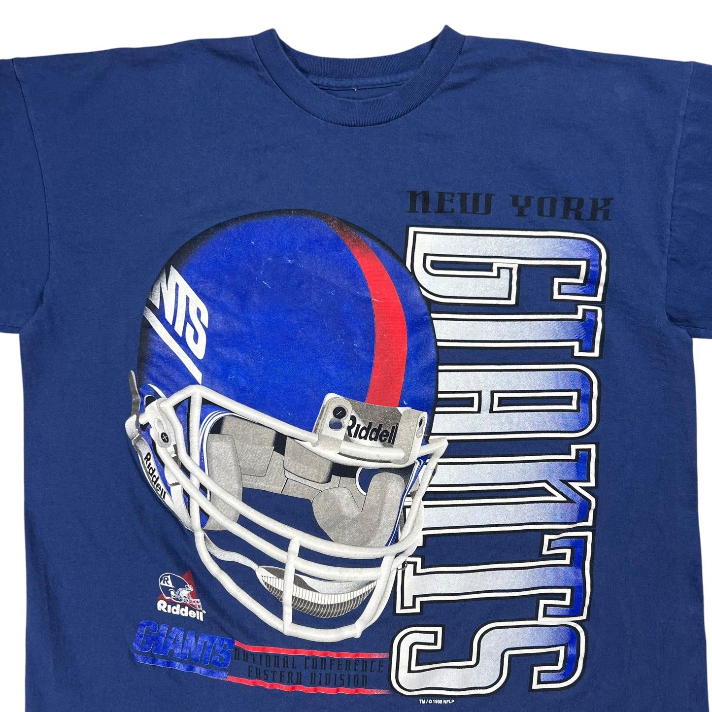 Vintage 1998 Riddell New York Giants big print tee (XL)