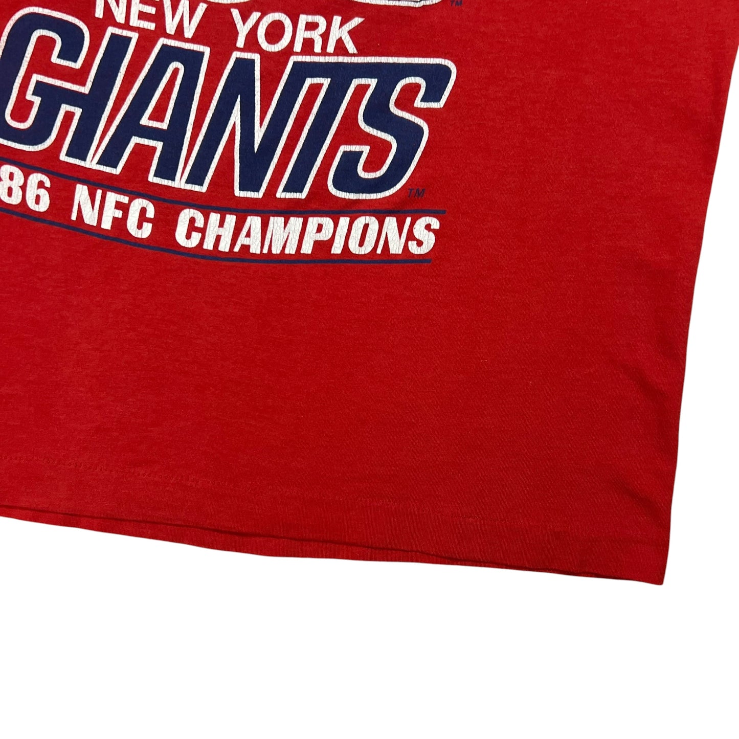Vintage 1987 New York Giants Super Bowl XXI NFL tee (M)