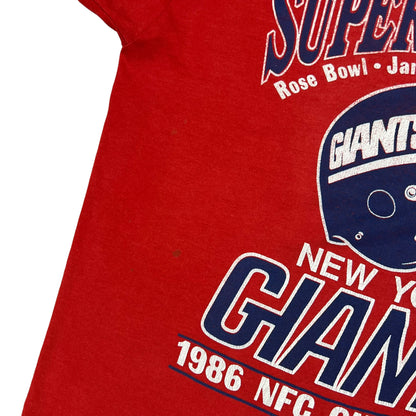 Vintage 1987 New York Giants Super Bowl XXI NFL tee (M)