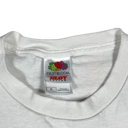 Vintage Y2K Budweiser Lager Beer tee (L)