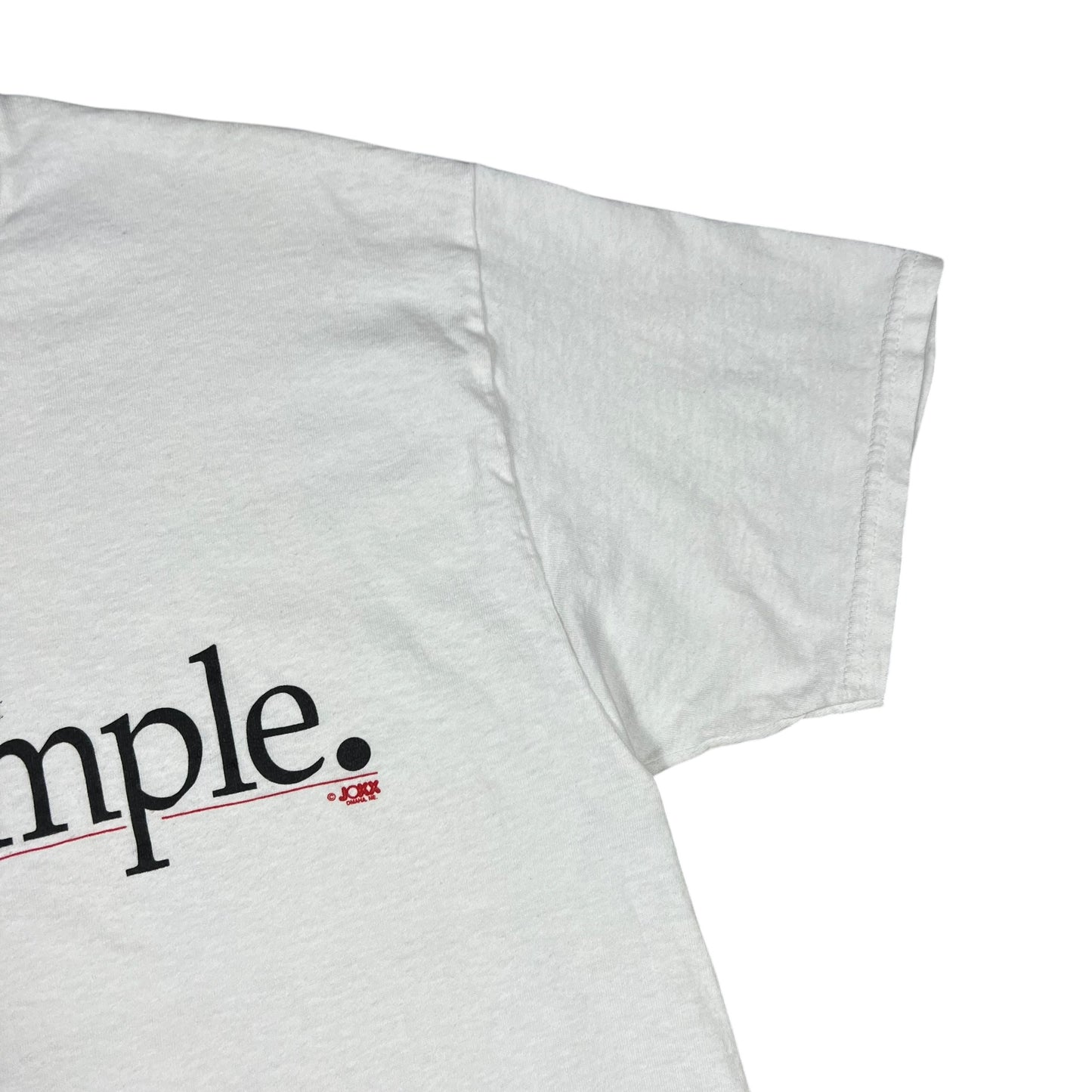 Vintage 90s Life is Simple. Eat. Sleep. Gamble. Tee (L)
