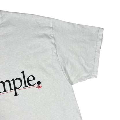 Vintage 90s Life is Simple. Eat. Sleep. Gamble. Tee (L)