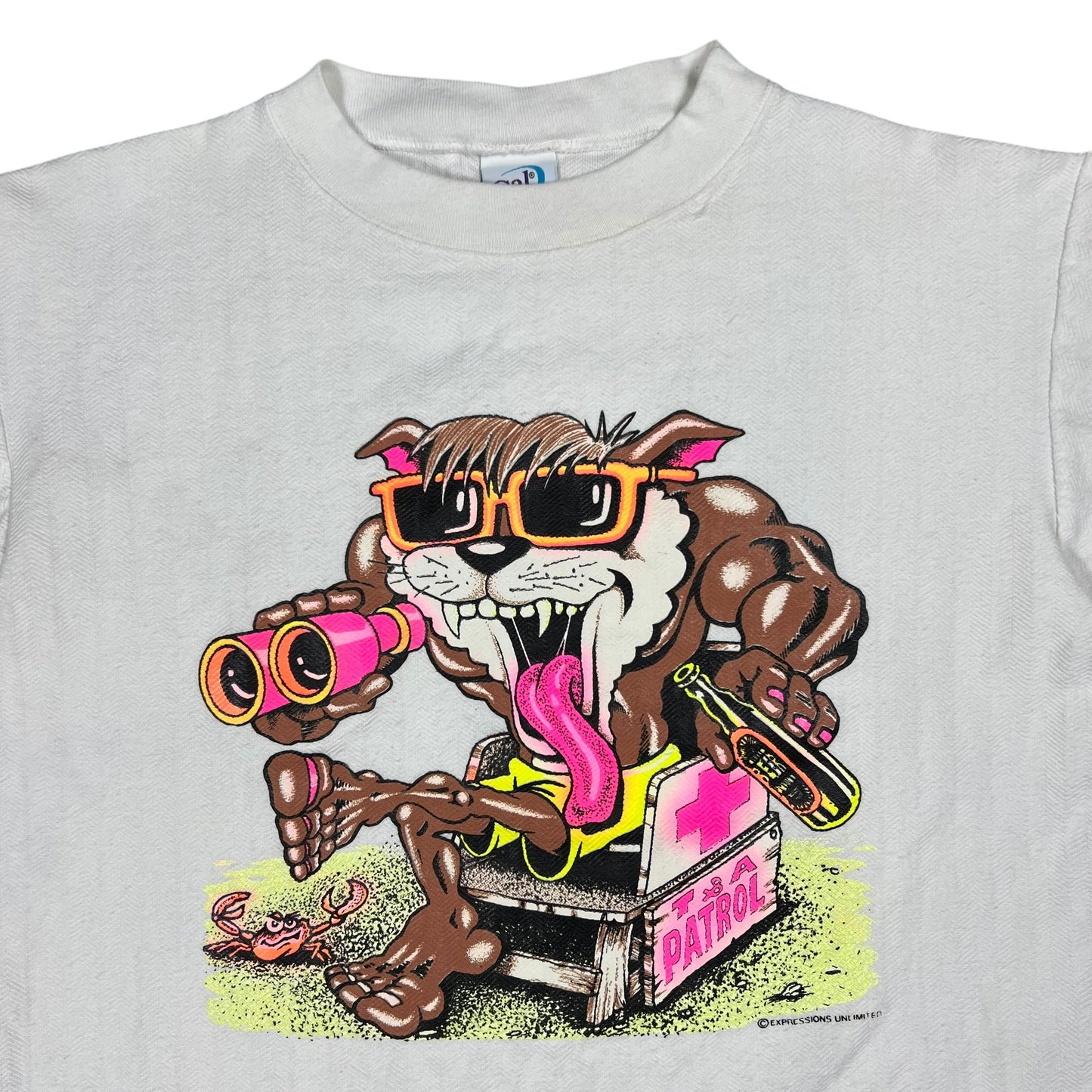Vintage 90s Tasmanian Devil Lifegaurd Taz tee (M)