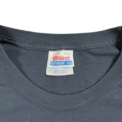 Vintage Y2K Hanes Slingshot Dakota faded band tee (M)