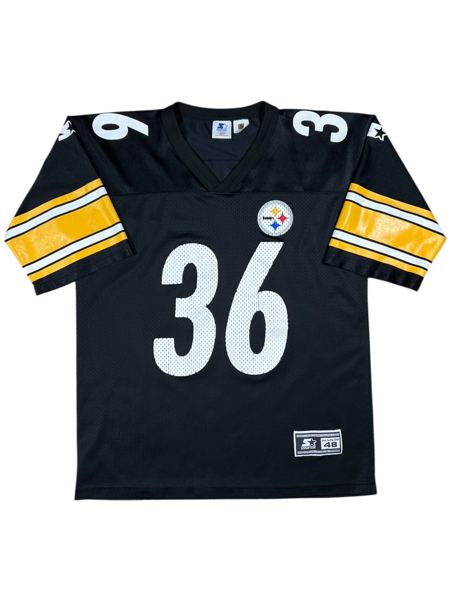 Vintage 1995 Starter Pittsburgh Steelers Jerome Bettis NFL jersey (L)