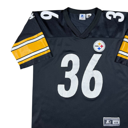 Vintage 1995 Starter Pittsburgh Steelers Jerome Bettis NFL jersey (L)