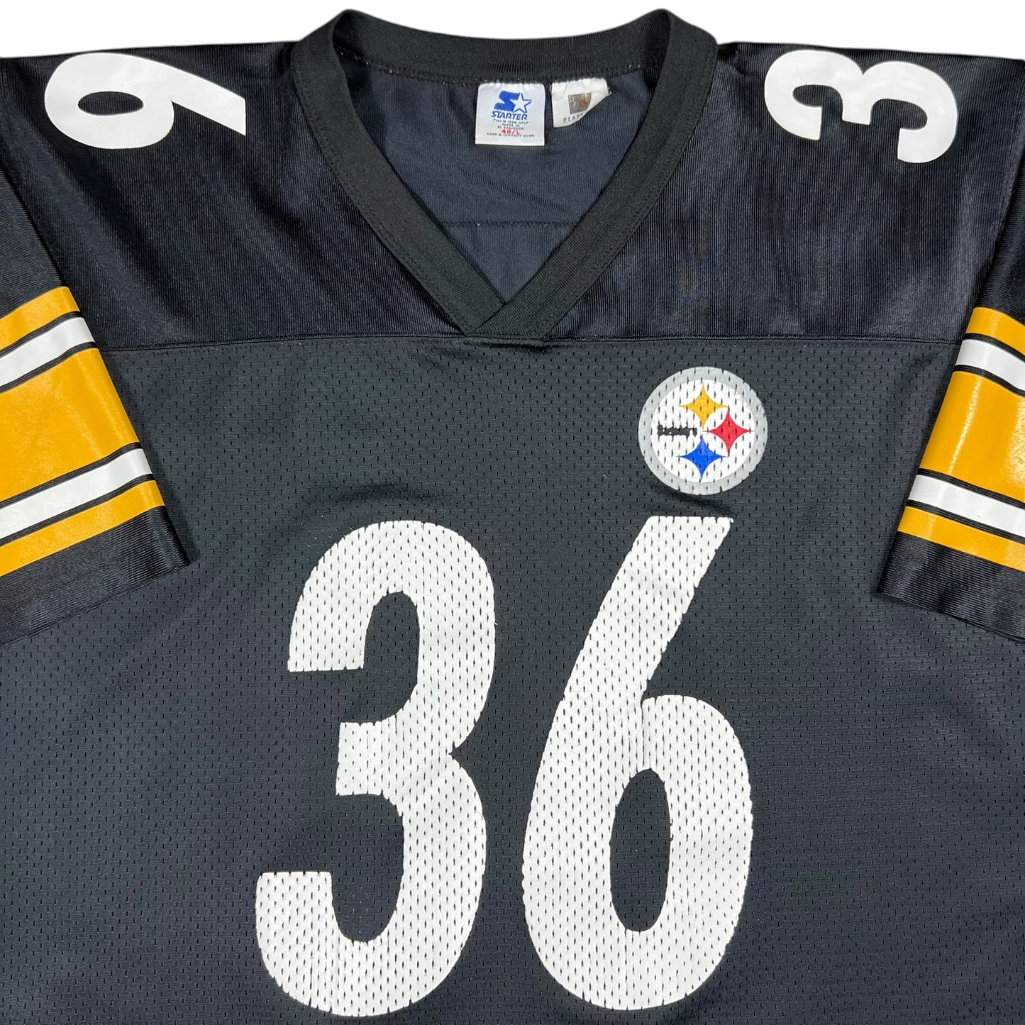 Vintage 1995 Starter Pittsburgh Steelers Jerome Bettis NFL jersey (L)