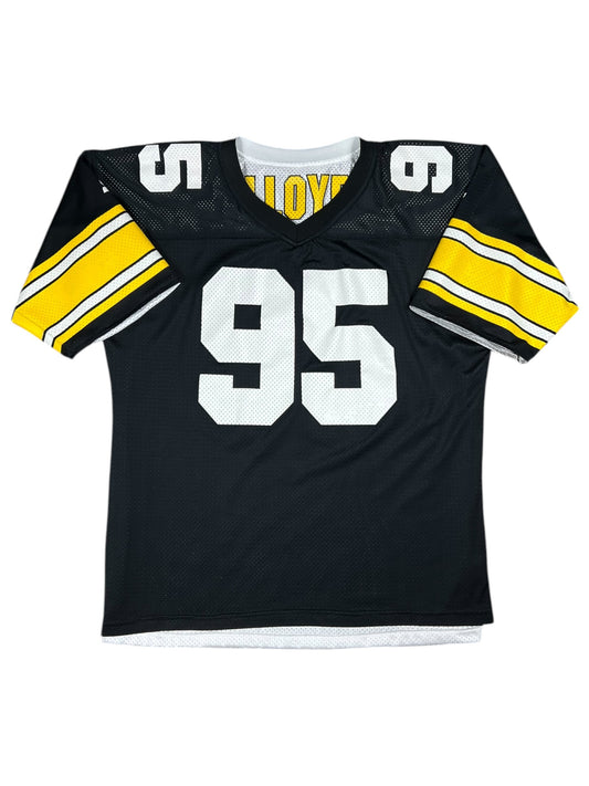 Vintage 1996 Starter Pittsburgh Steelers Greg Lloyd faded reversible NFL jersey (XXL)