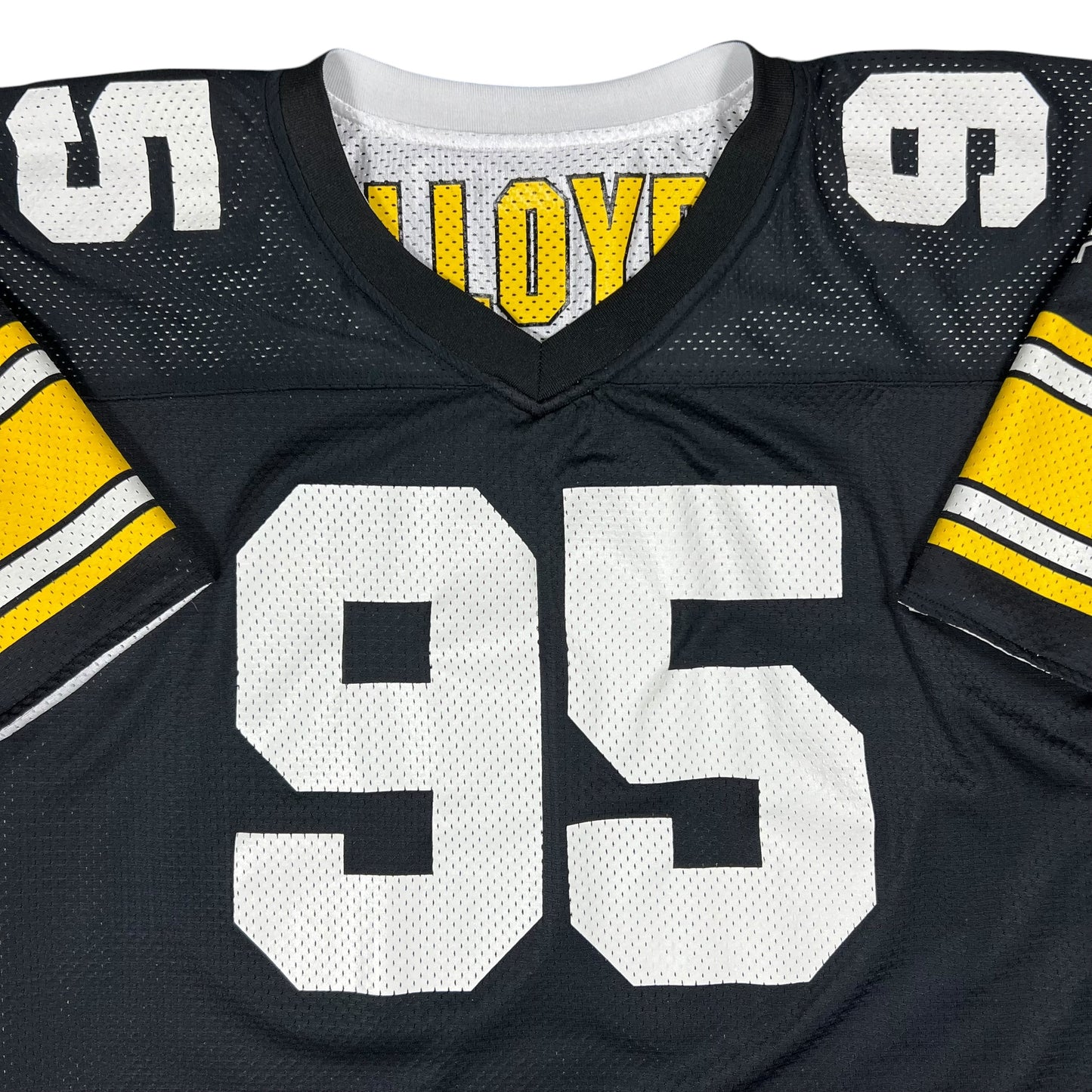 Vintage 1996 Starter Pittsburgh Steelers Greg Lloyd faded reversible NFL jersey (XXL)