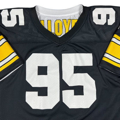Vintage 1996 Starter Pittsburgh Steelers Greg Lloyd faded reversible NFL jersey (XXL)