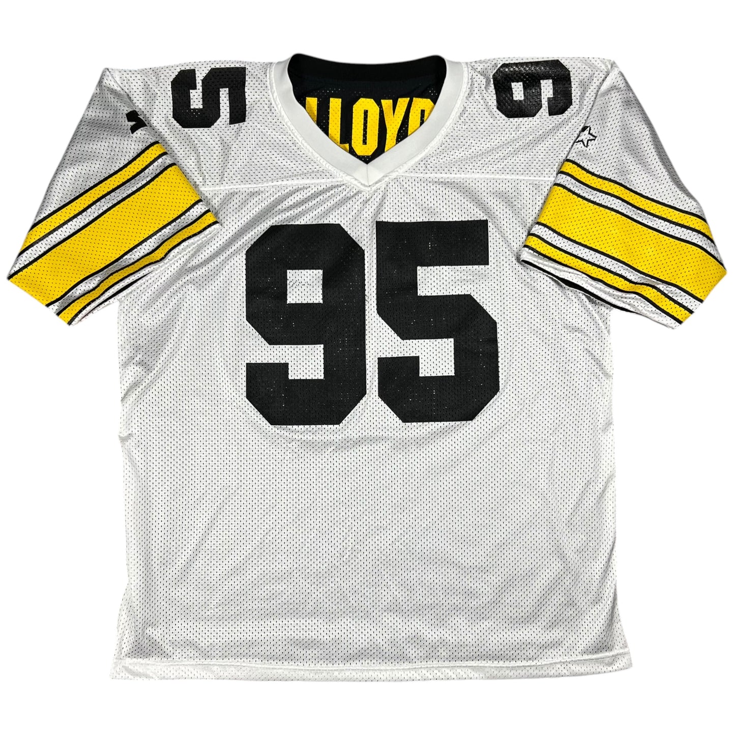 Vintage 1996 Starter Pittsburgh Steelers Greg Lloyd faded reversible NFL jersey (XXL)