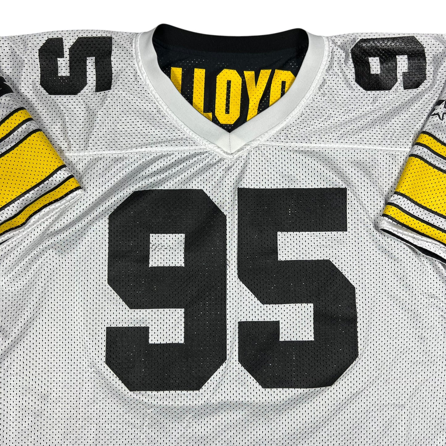 Vintage 1996 Starter Pittsburgh Steelers Greg Lloyd faded reversible NFL jersey (XXL)