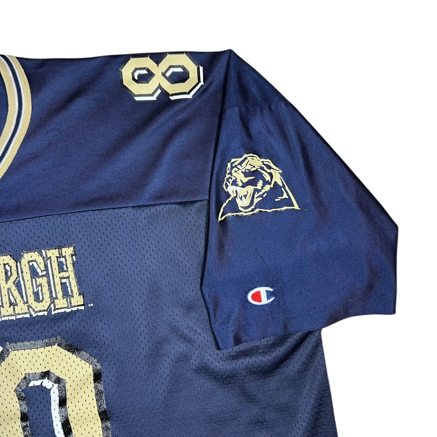 Vintage 90s Champion Pitt panthers University of Pittsburgh football jersey (XXL)