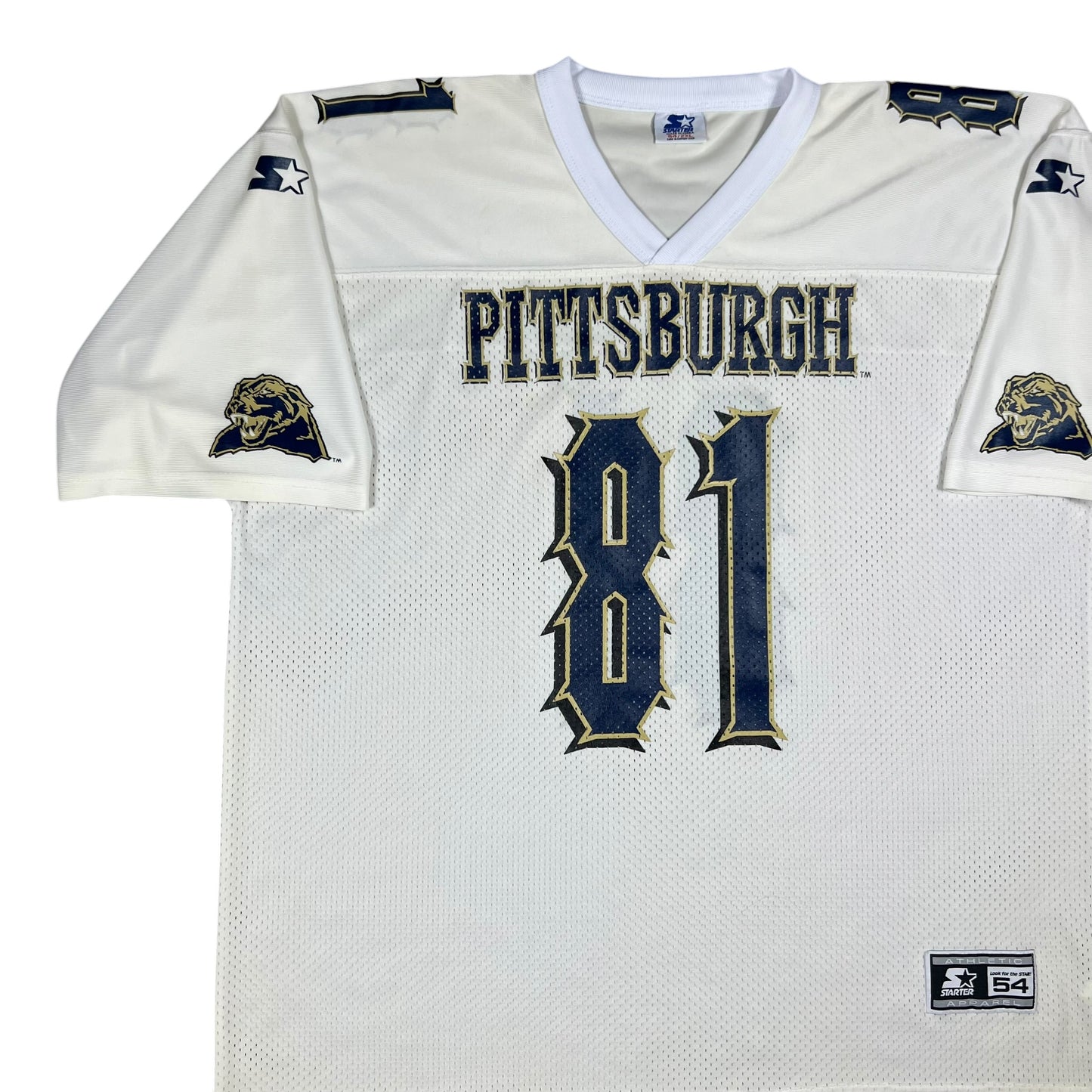 Vintage 90s Starter Pitt Panthers University of Pittsburgh Football jersey (XXL)