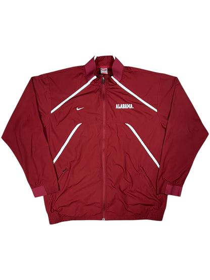 Vintage Y2K Nike University of Alabama Roll Tide faded zip up windbreaker (XL)