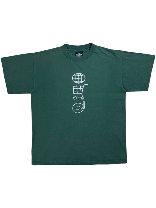 Vintage 1997 U2 Pop Mart album tour band faded tee (L)