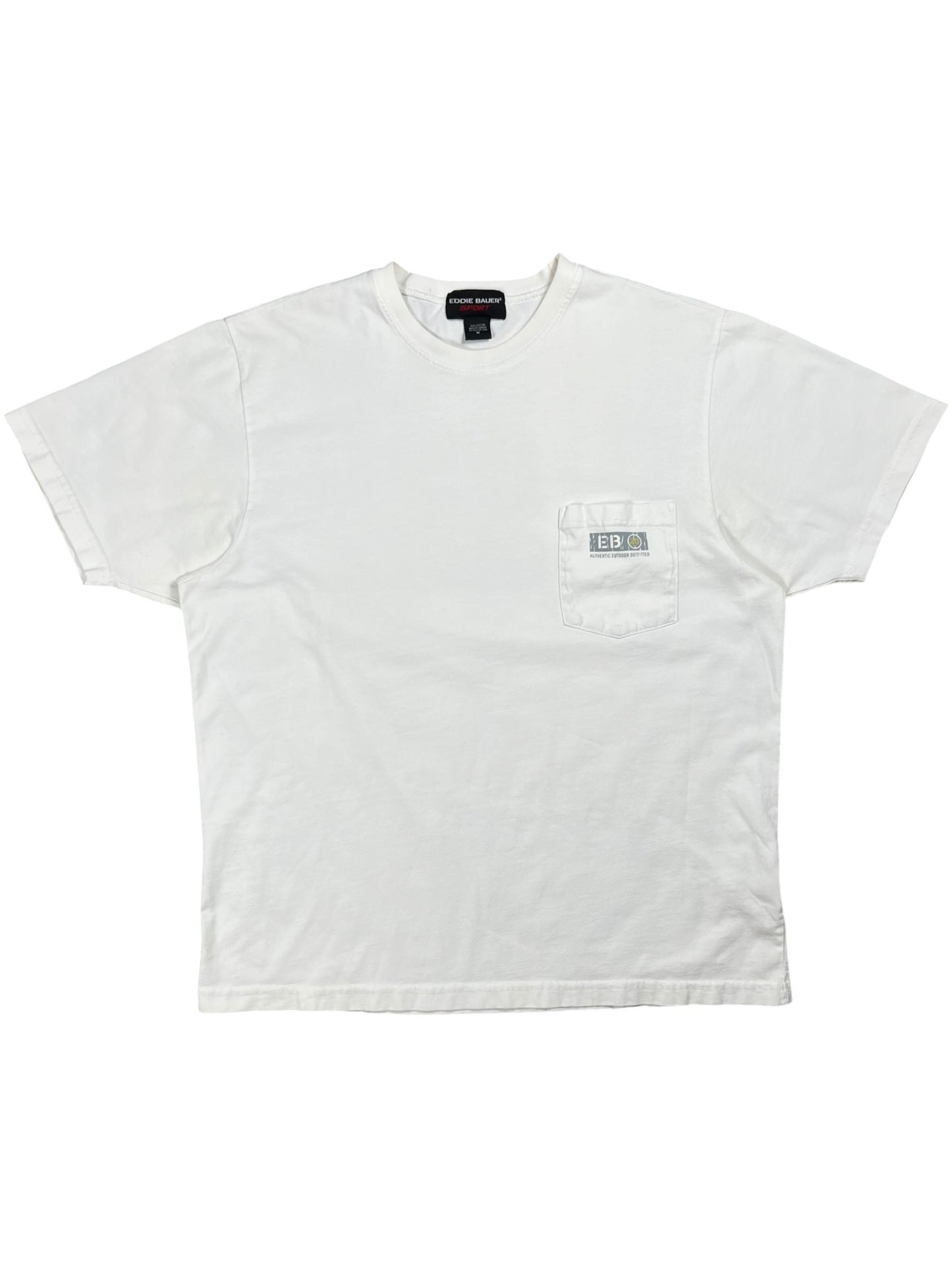 Vintage Y2K Eddie Bauer Sport Outdoor Gear pocket tee (L)