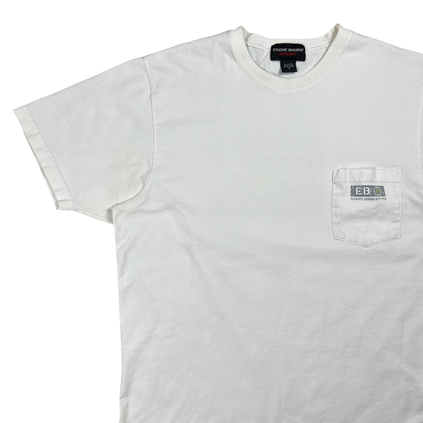 Vintage Y2K Eddie Bauer Sport Outdoor Gear pocket tee (L)