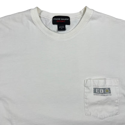 Vintage Y2K Eddie Bauer Sport Outdoor Gear pocket tee (L)