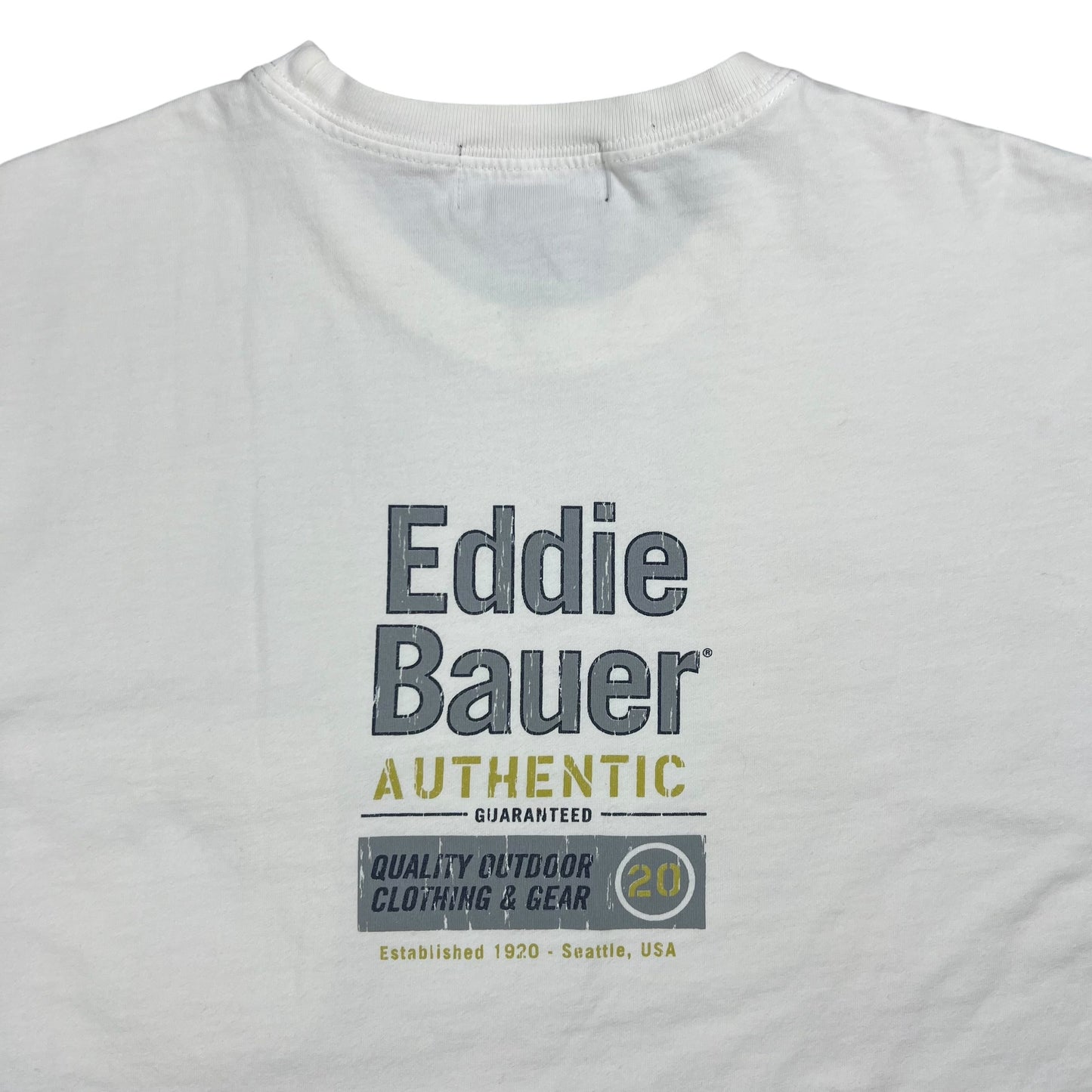 Vintage Y2K Eddie Bauer Sport Outdoor Gear pocket tee (L)