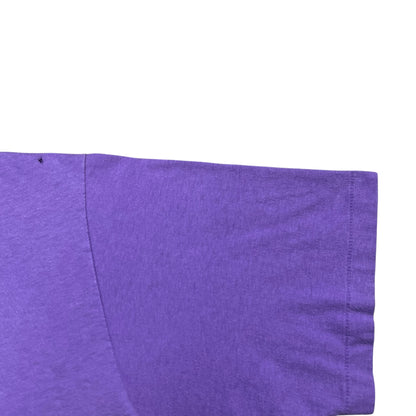 Vintage 90s L.L. Bean Hanes Mount Katahdin faded purple logo art tee (XL)