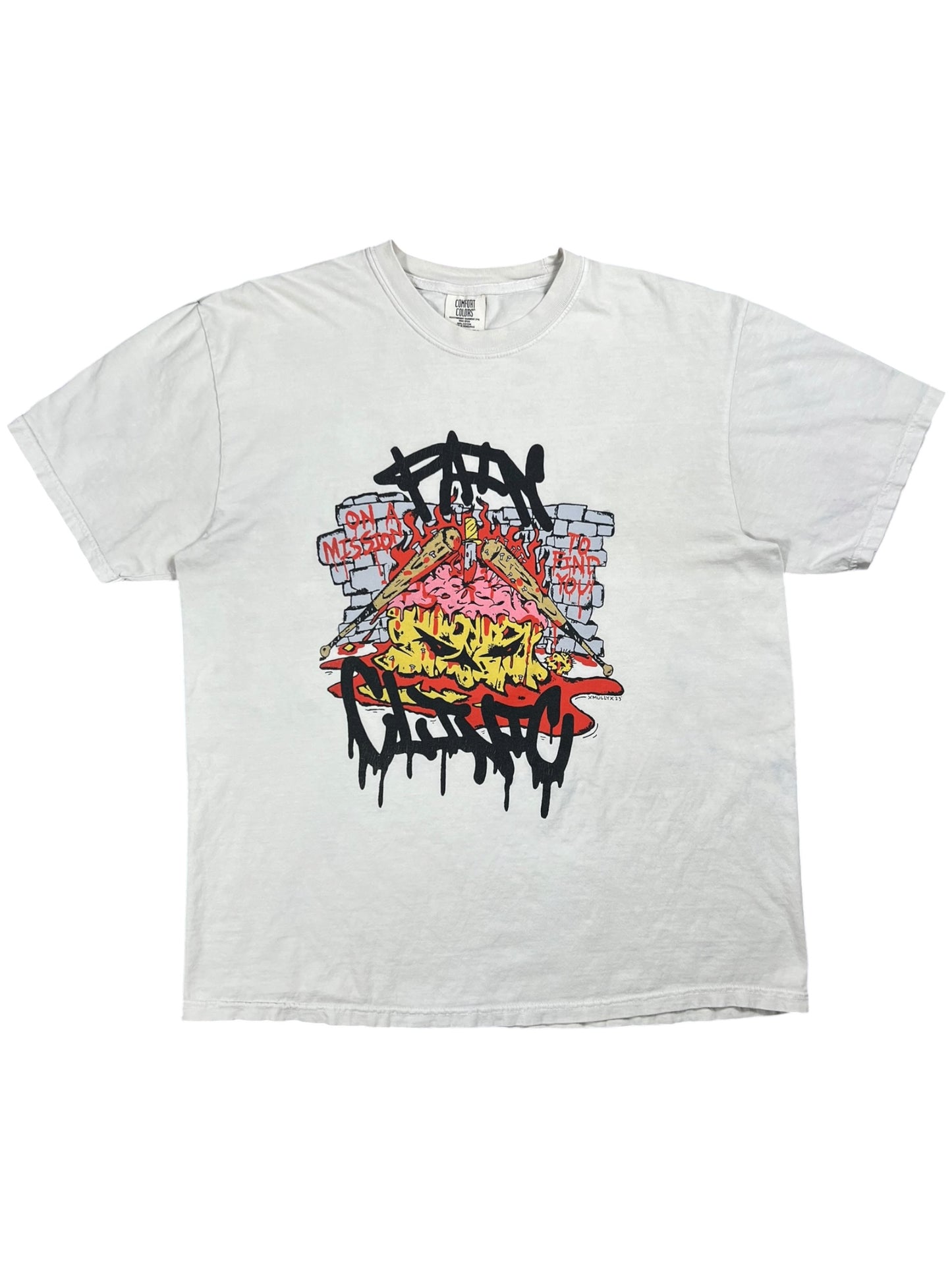 2023 Pain Clinic This is Hardcore Fest hardcore band tee (XL)