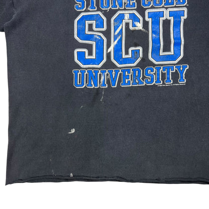 Vintage 1998 Stone Cold University Steve Austin Class of 3:16 WWF faded & distressed tee (XL)