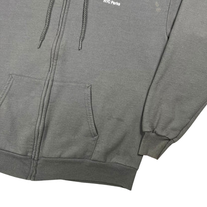 Vintage 90s New York City Parks & Recreation zip up hoodie (L)