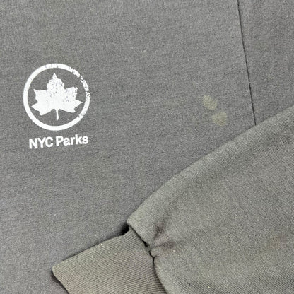 Vintage 90s New York City Parks & Recreation zip up hoodie (L)