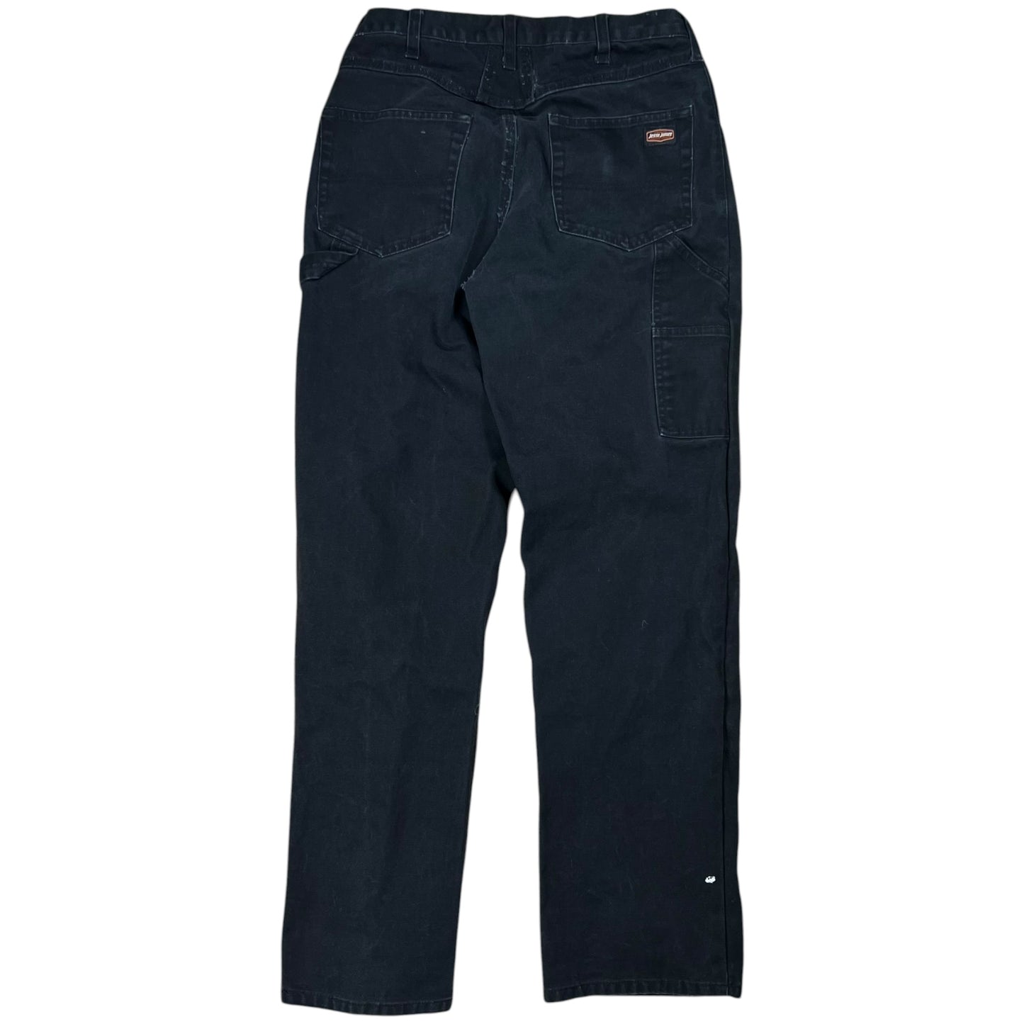 Y2K Jesse James Industrial Workwear west coast choppers faded black cargo pants (29x30)