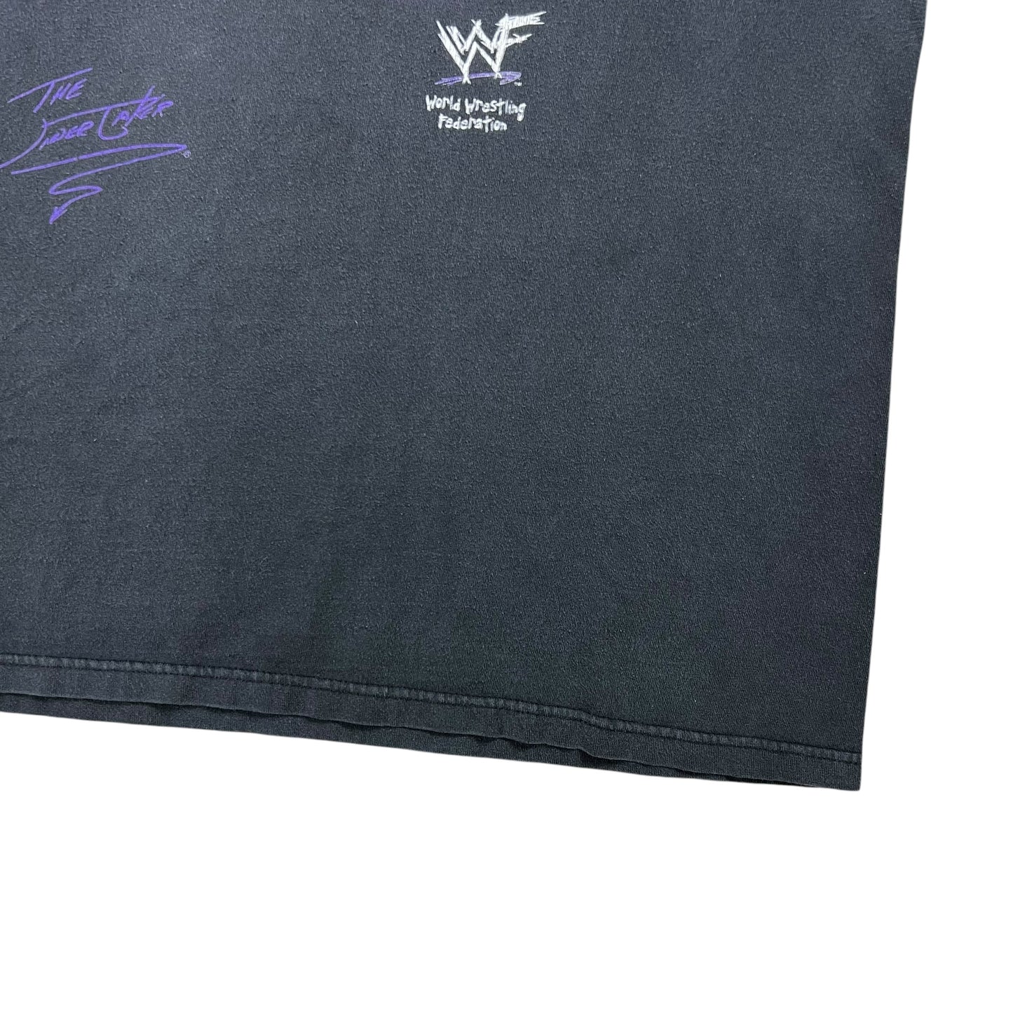 Vintage 90s The Undertaker “Are Your Afraid of the Dark?” WWF faded tee (XXL)