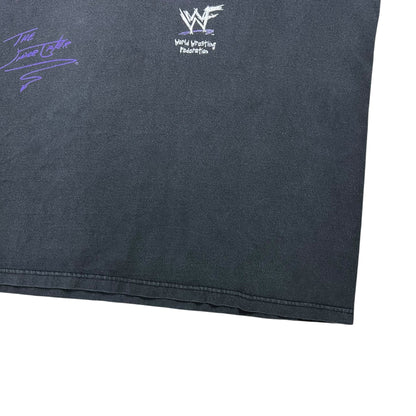 Vintage 90s The Undertaker “Are Your Afraid of the Dark?” WWF faded tee (XXL)