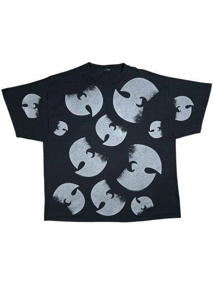 Vintage 2008 Wutang Clan faded all over print rap tee (XL/XXL)