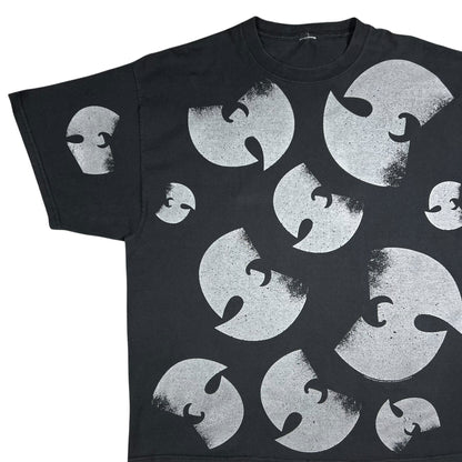 Vintage 2008 Wutang Clan faded all over print rap tee (XL/XXL)