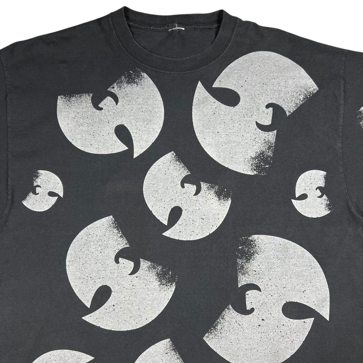 Vintage 2008 Wutang Clan faded all over print rap tee (XL/XXL)