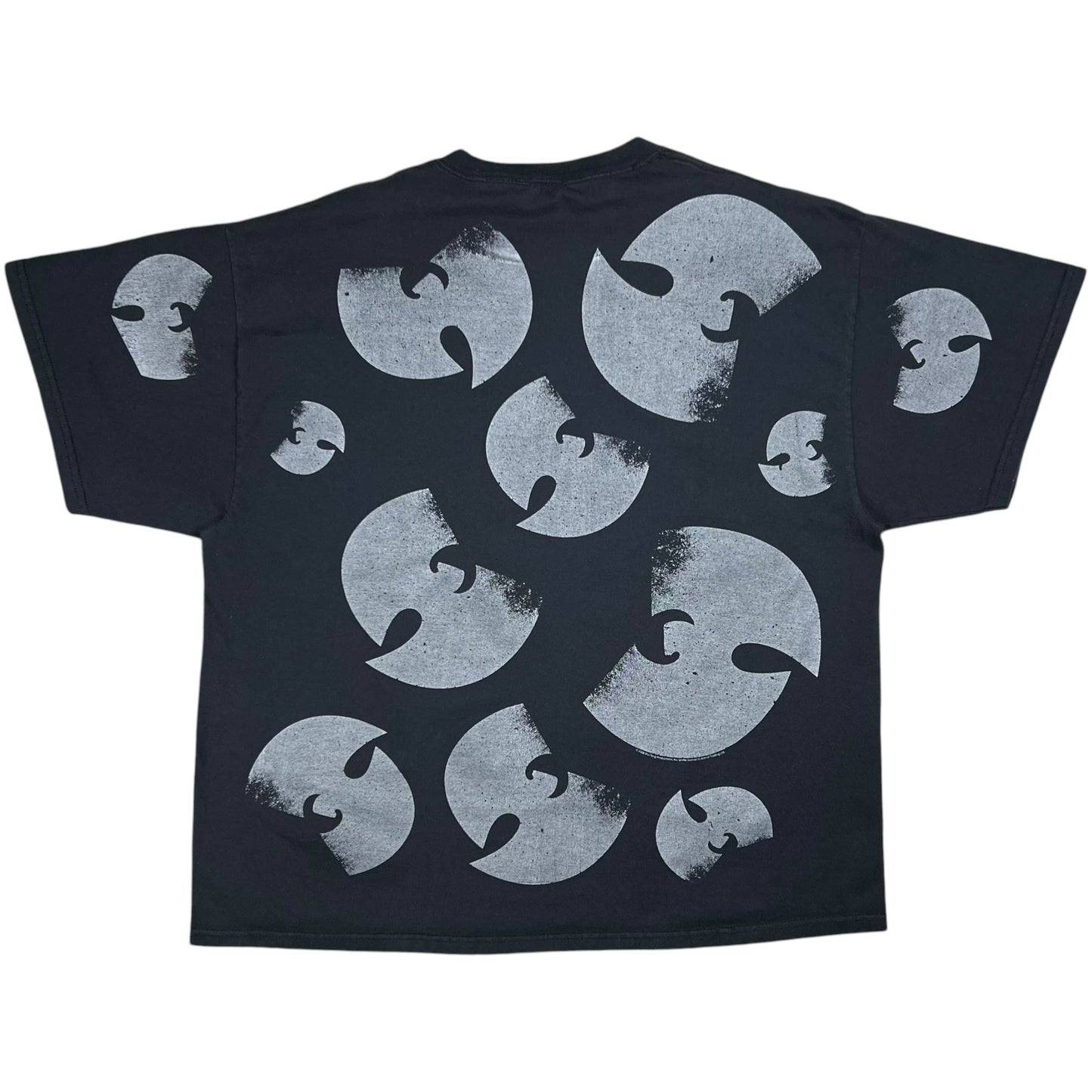 Vintage 2008 Wutang Clan faded all over print rap tee (XL/XXL)