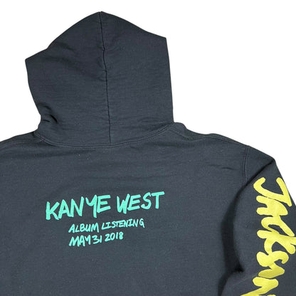 2018 Kanye West Wyoming Jackson Hole album listening party hoodie (S)
