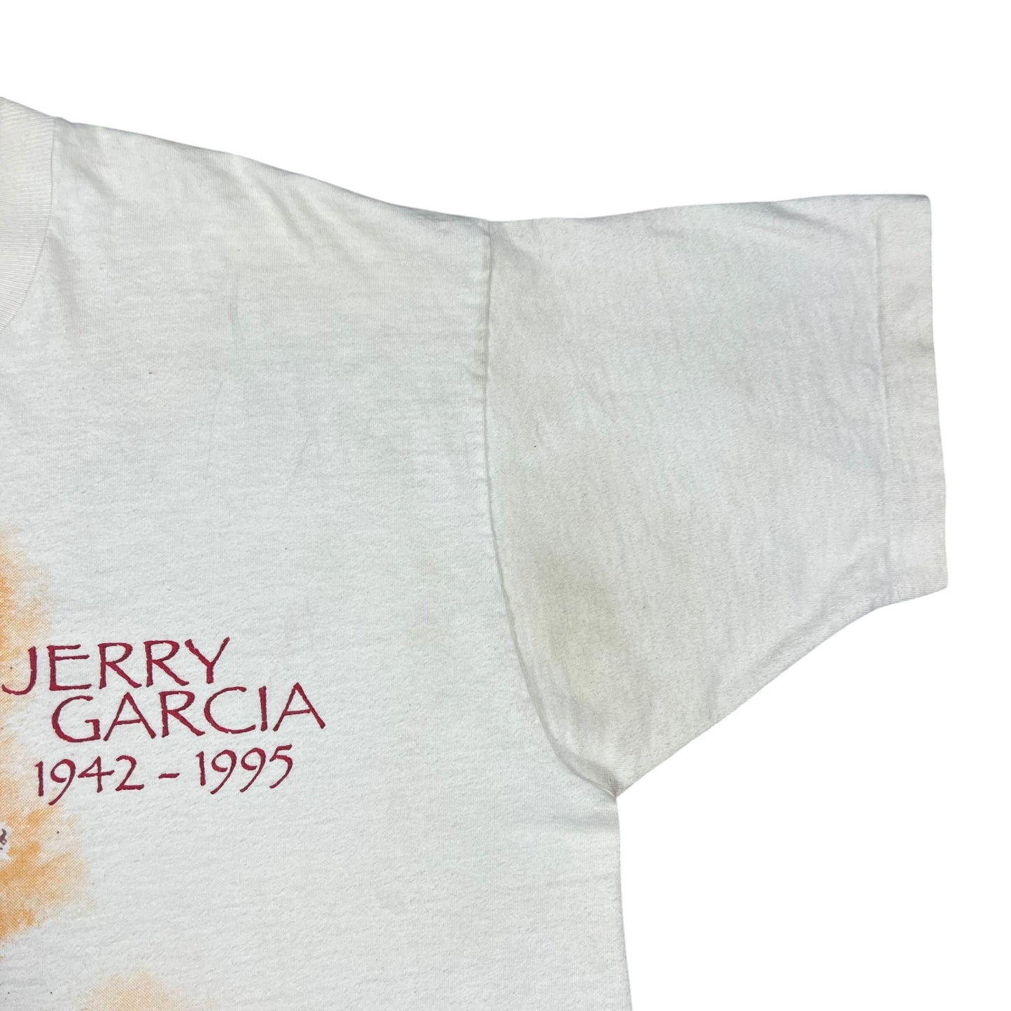 Vintage 1995 Liquid Blue Jerry Garcia Grateful Dead AOP band tee (XL)