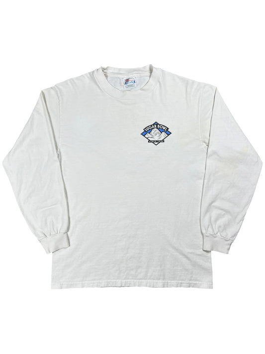 Vintage 90s Sugar Bowl Ski Resort California long sleeve shirt (M)
