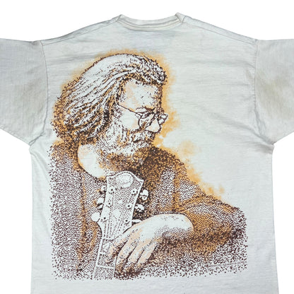 Vintage 1995 Liquid Blue Jerry Garcia Grateful Dead AOP band tee (XL)