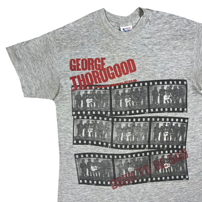 Vintage 1988 George Thorogood and the Destroyers faded band tee (M)