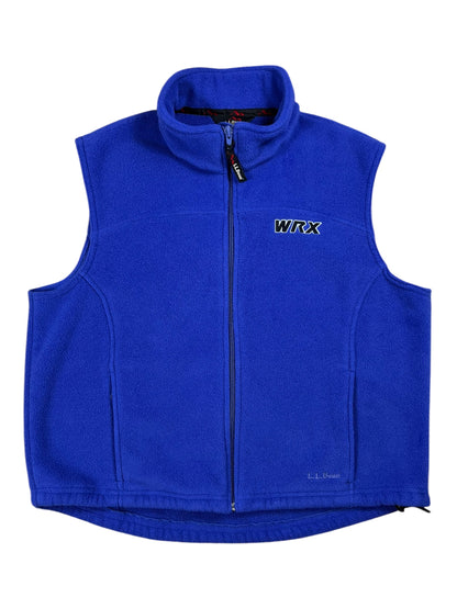 Vintage 90s L.L. Bean Subaru WRX fleece vest (M)
