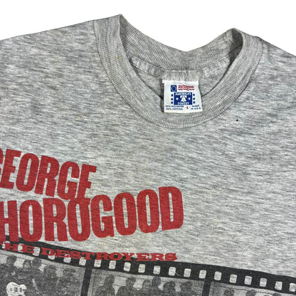 Vintage 1988 George Thorogood and the Destroyers faded band tee (M)
