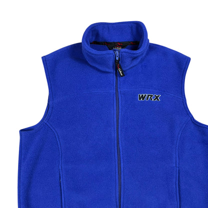 Vintage 90s L.L. Bean Subaru WRX fleece vest (M)